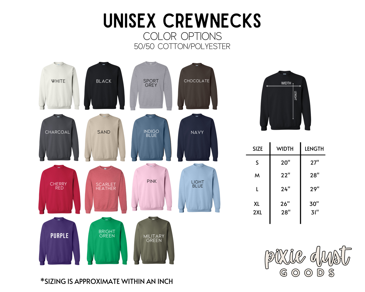Anyone Can Cook Sweatshirt, Embroidered
