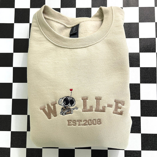 Wall-E Sweatshirt, Embroidered