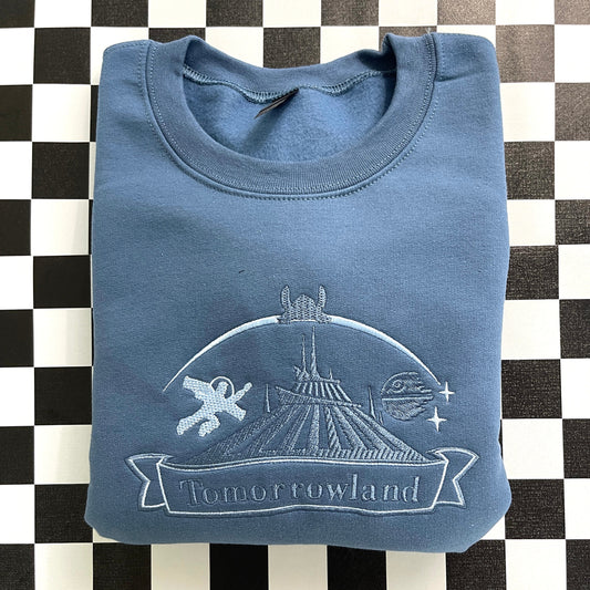 Tommorrowland Sweatshirt, Embroidered
