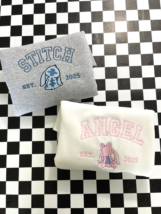 Angel Sweatshirt, Embroidered