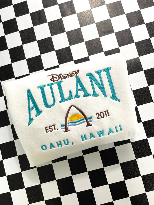 Aulani Sweatshirt, Embroidered