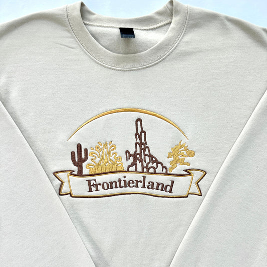 Frontierland Sweatshirt, Embroidered