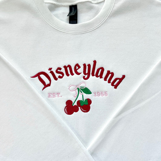 Disneyland Sweatshirt, Embroidered